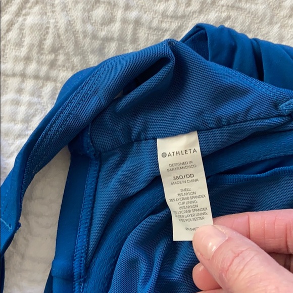 Athleta Bra Cup Wrap Halter Bikini Top - Picture 3 of 4